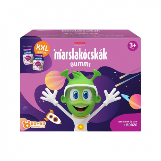 MARSLAKÓCSKÁK GUMMI BODZÁS MULTIVITAMIN - 120X MARSLAKÓCSKÁK GUMMI BODZÁS MULTIVITAMIN - 120X